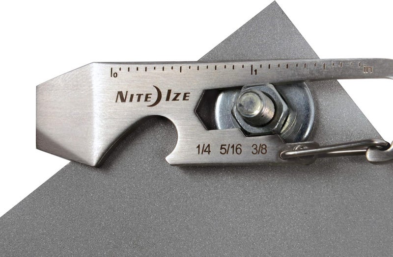 NiteIze Carabiner Key Clip,Silver,1-11/16 in - Image 4